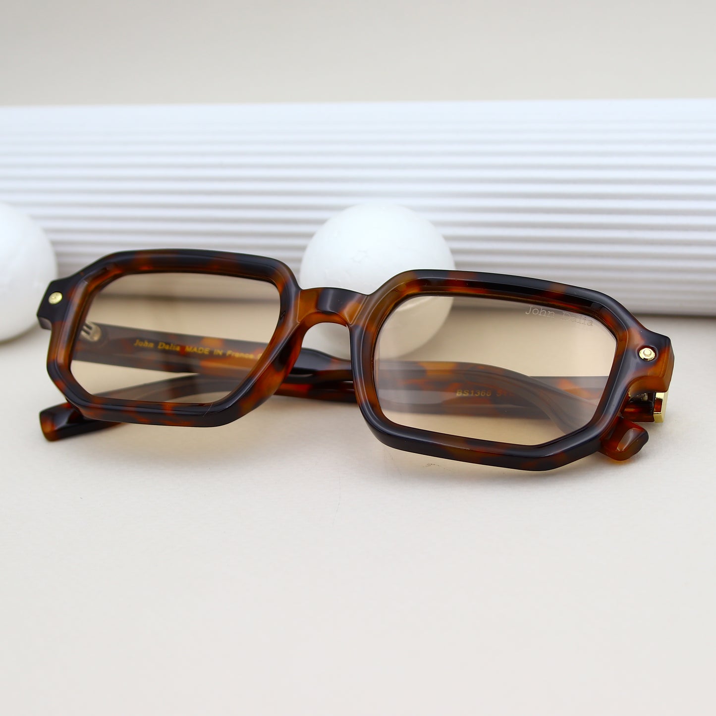 John Dalia - BS1368 Marron Tigré Orange Marron