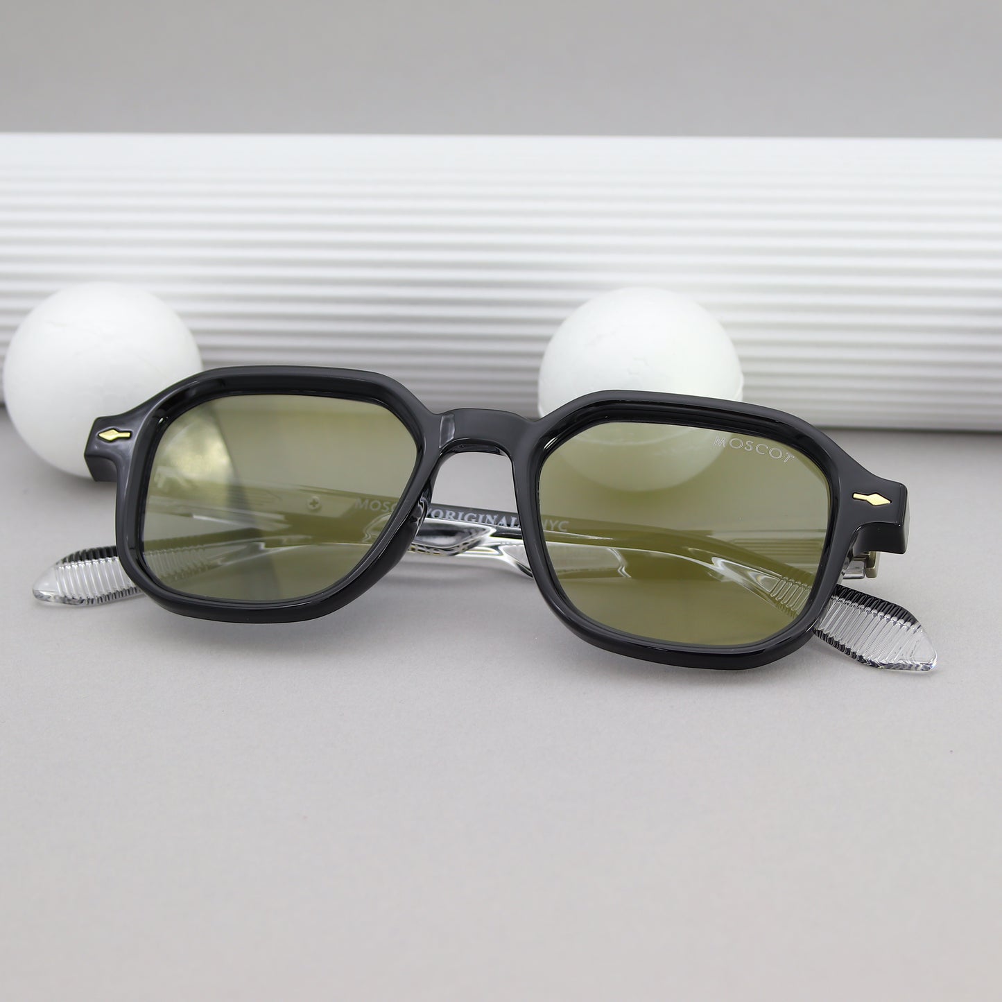 MOSCOT - 6231 Noire Reflet Miroir