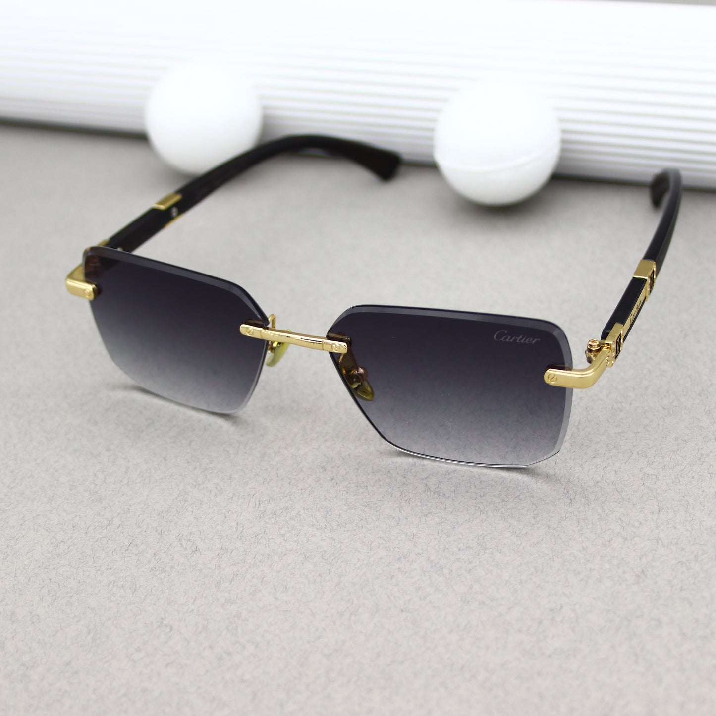 Cartier - QW3186 Doré Noir Dégradé