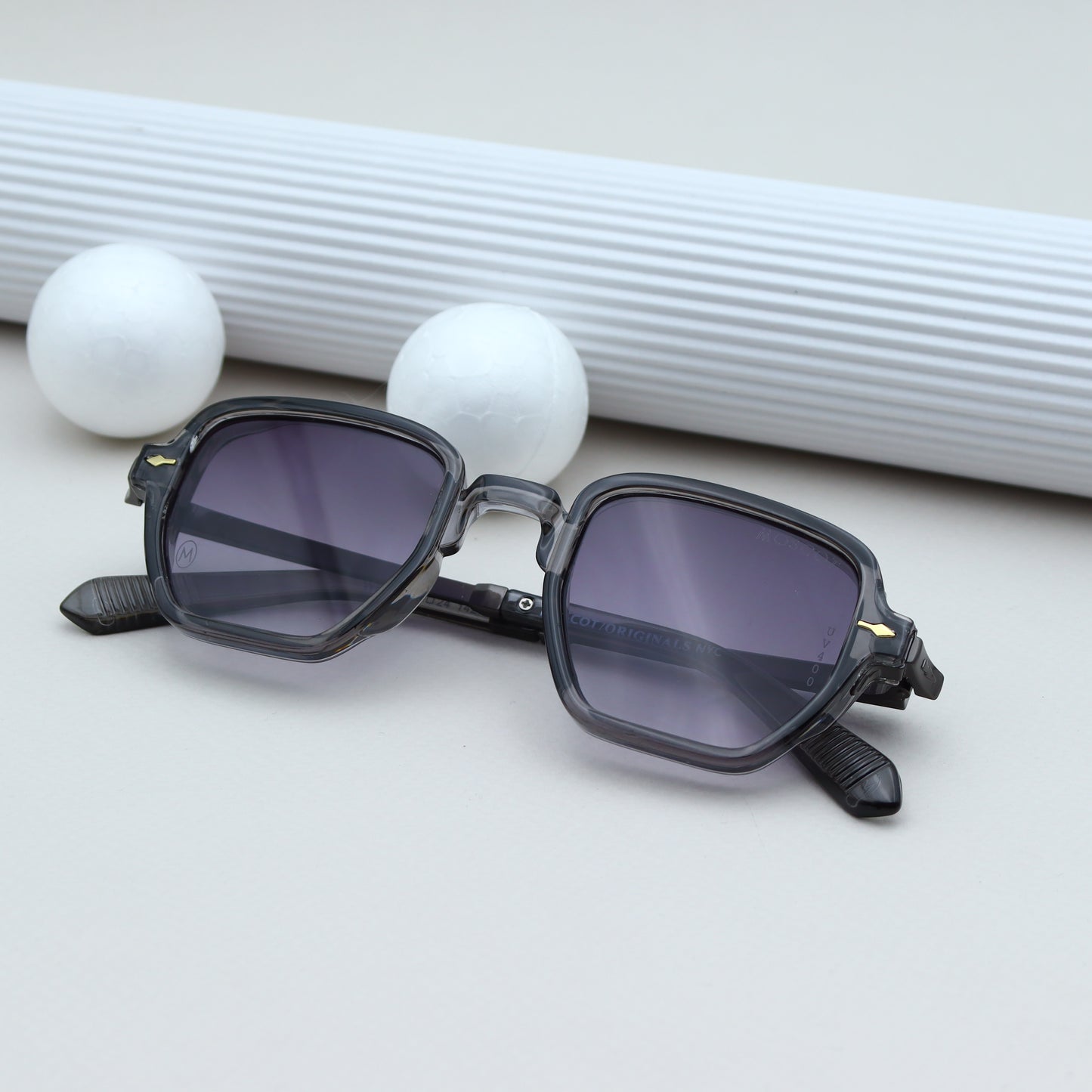 MOSCOT - W6086 Noire Dégradée Gris