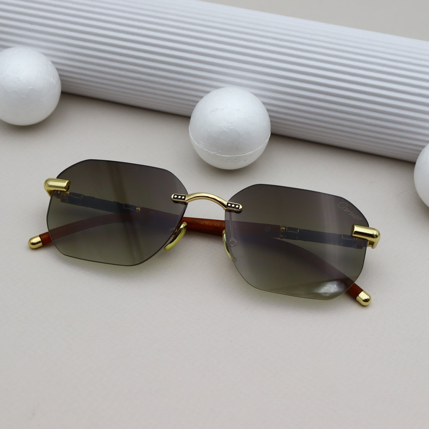 Cartier - QW3125 Marron Doré