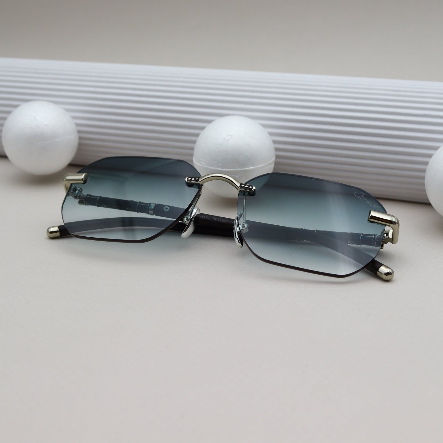 Cartier - QW3125 Vert D'Eau Silver