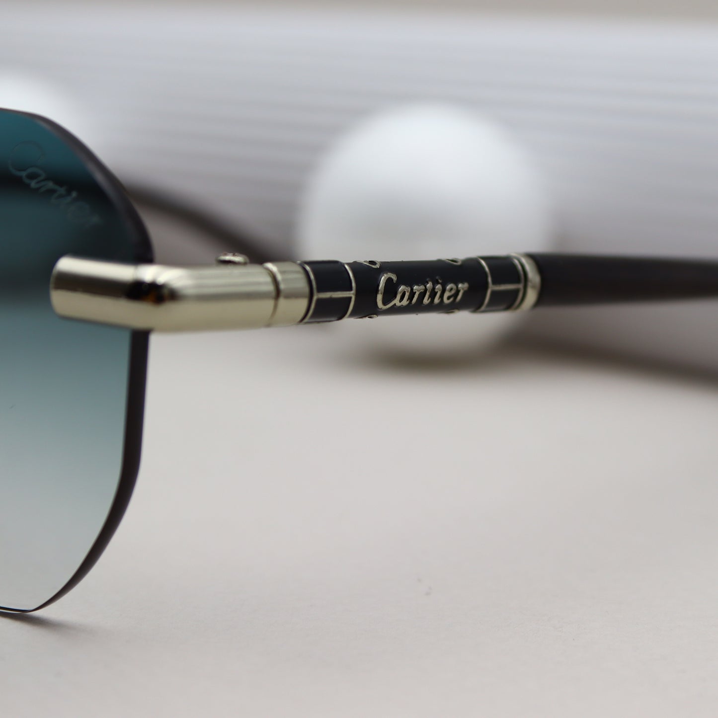 Cartier - QW3125 Vert D'Eau Silver