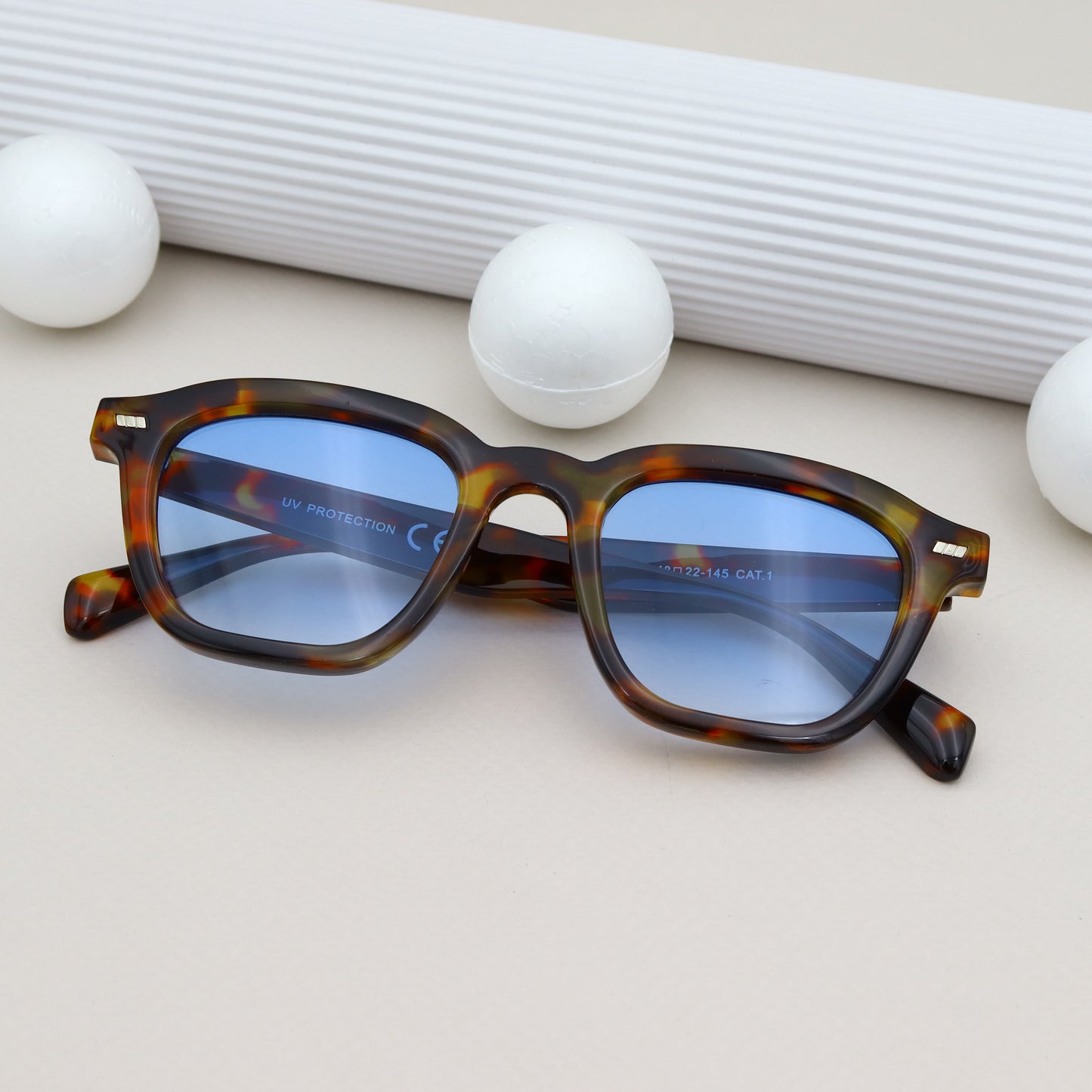 City Vision - 026548 Marron Tigré Bleue