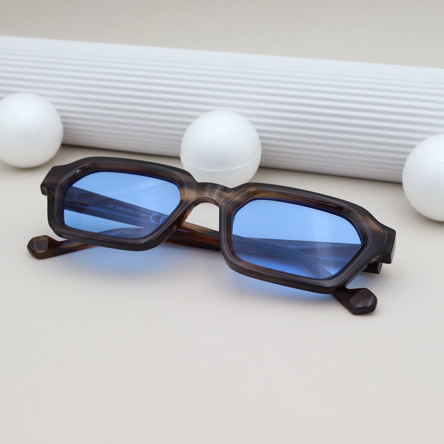 City Vision - 026818  Marron Tigré Bleu