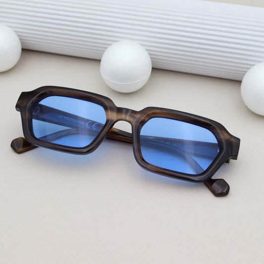 City Vision - 026818  Marron Tigré Bleu