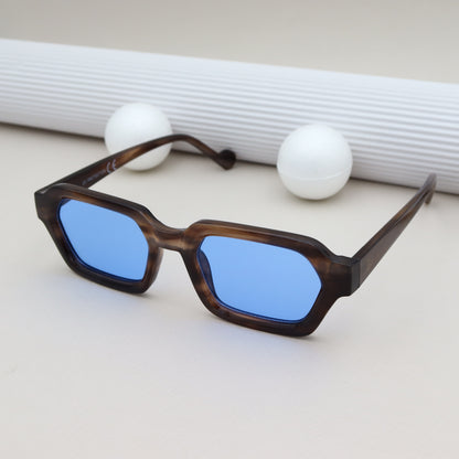 City Vision - 026818  Marron Tigré Bleu