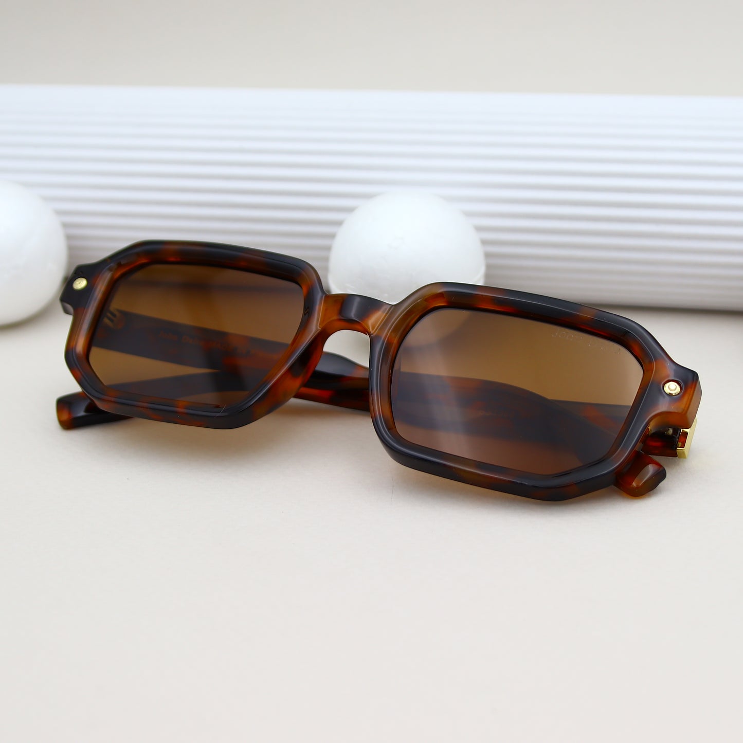 John Dalia - BS1368 Marron Tigré Orange  Marron