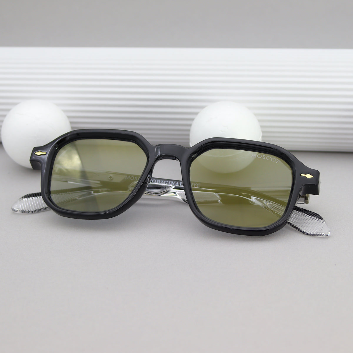 MOSCOT - 6231 Noire  Reflet Miroir