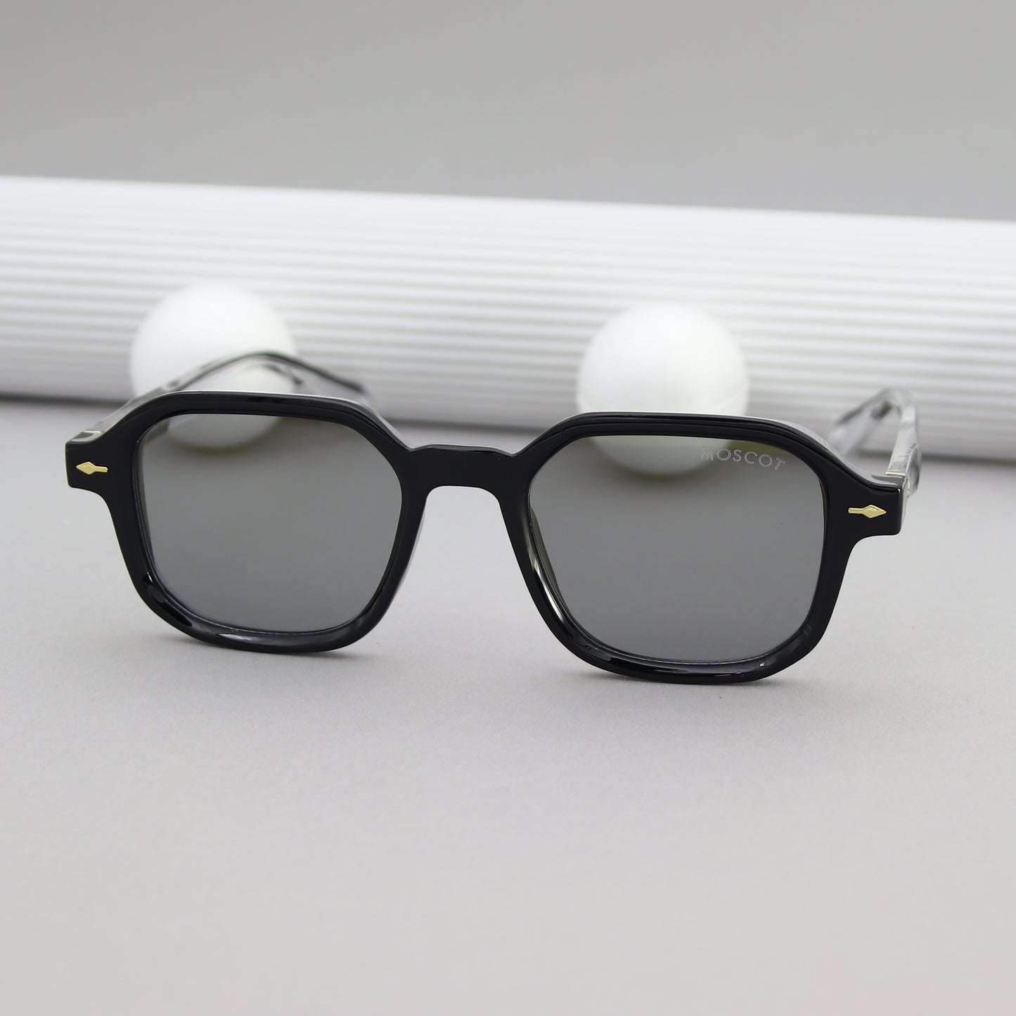MOSCOT - 6231 Noire  Reflet Miroir