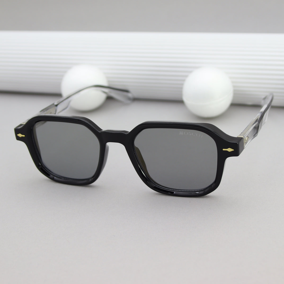 MOSCOT - 6231 Noire  Reflet Miroir