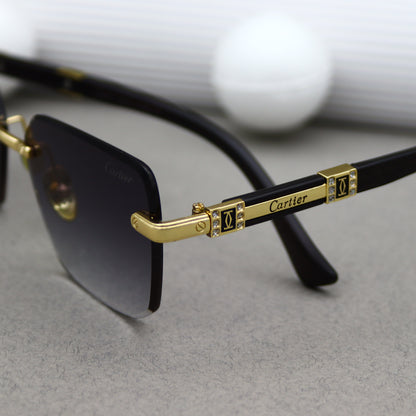 Cartier - QW3186 Doré Noir Dégradé