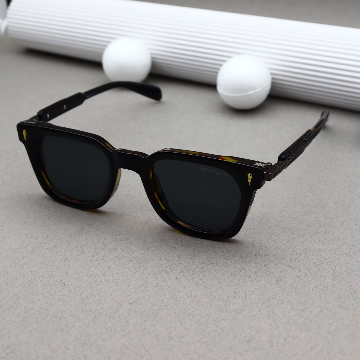 MOSCOT - SM8513 Noire Marron Tigré